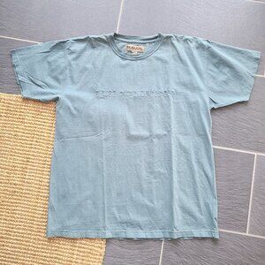 B.U.M. Equipment Teal Blue Vintage Tee - Large